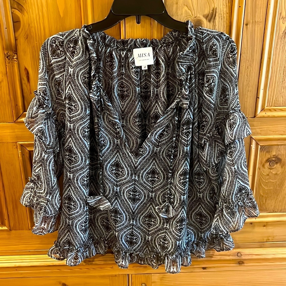 Barely Worn MISA Los Angeles Top.